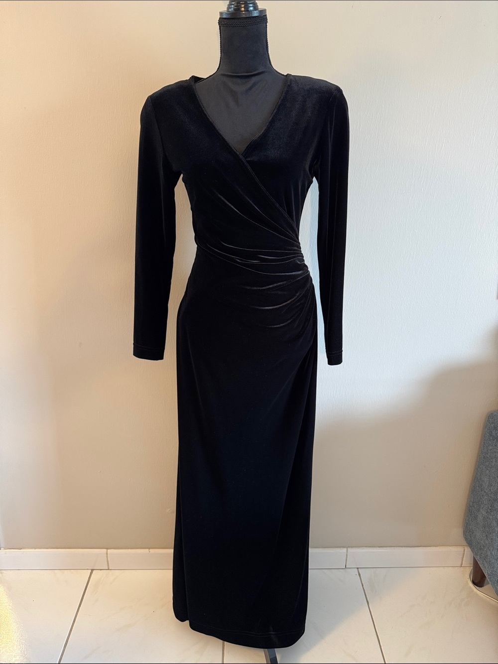 Cache Velvet Evening Gown